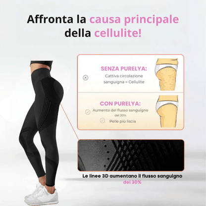 Leggings 3D Purelya – Ridefinisci la tua silhouette senza sforzo